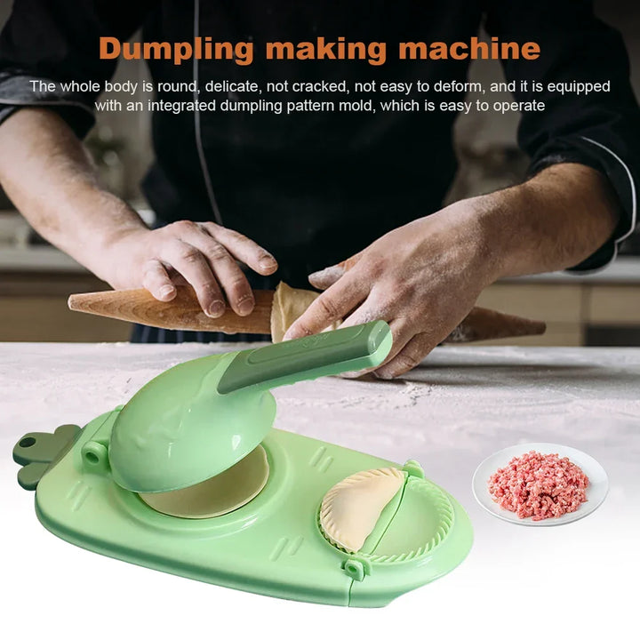2-in-1 Dumpling Maker and Dough Press Dumpling Making Kitchen Tool Viskana