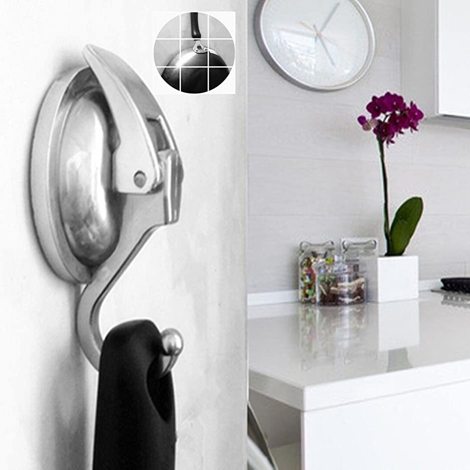 Viskana 2-Pack: Heavy-Duty Vacuum Suction Cup Hooks