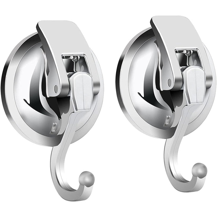 Viskana 2-Pack: Heavy-Duty Vacuum Suction Cup Hooks