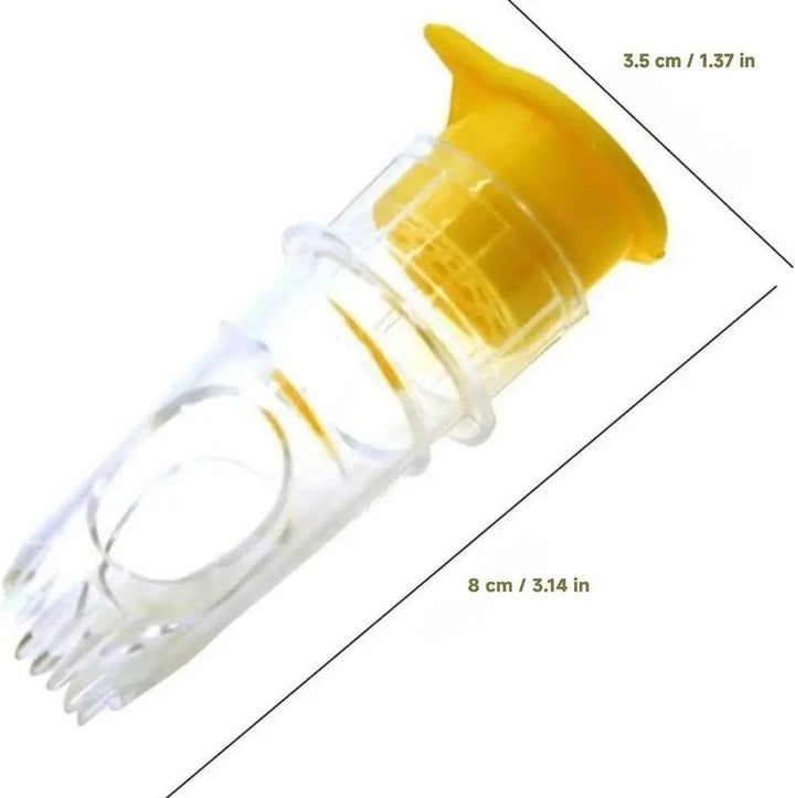 Viskana 2-piece lemon squeezer set with screw attachment – Fresh juice everywhere & anytime!