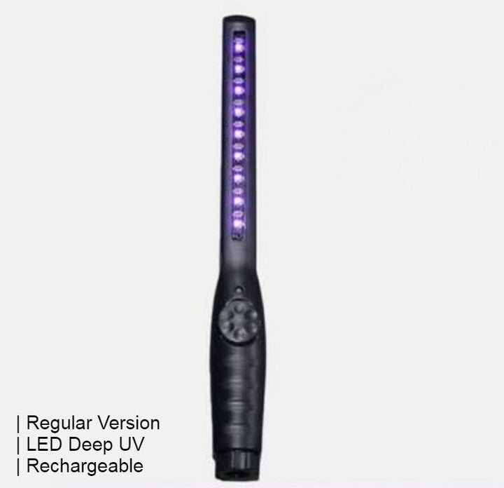 Viskana Portable Handheld UV Disinfection Lamp for Home & Travel, with LED UV Disinfection, Simple Operation, Fast and Effective, Suitable for Sofa, Tableware, Clothes and More