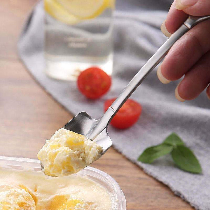 Viskana Creative Dessert Ice Cream 304 Stainless Steel Spade Spoon