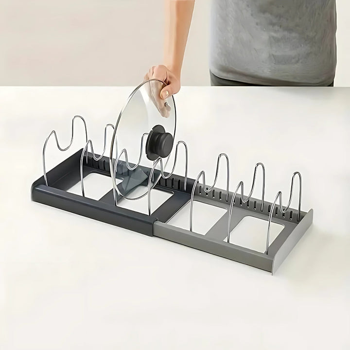 Viskana Expandable Pot and Pans Organizer Rack