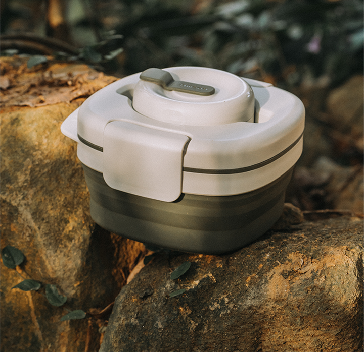 Viskana Portable Silicone All-In-One Camping Tableware Set