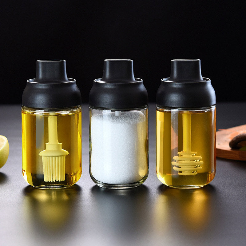 Spice jar with spoon Viskana