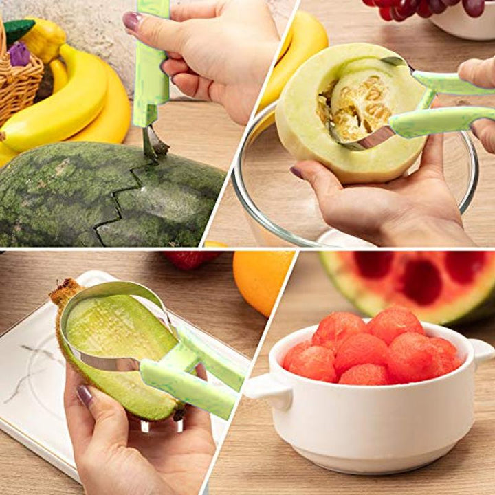 Viskana 4 in 1 Stainless Steel Fruit Tool Set