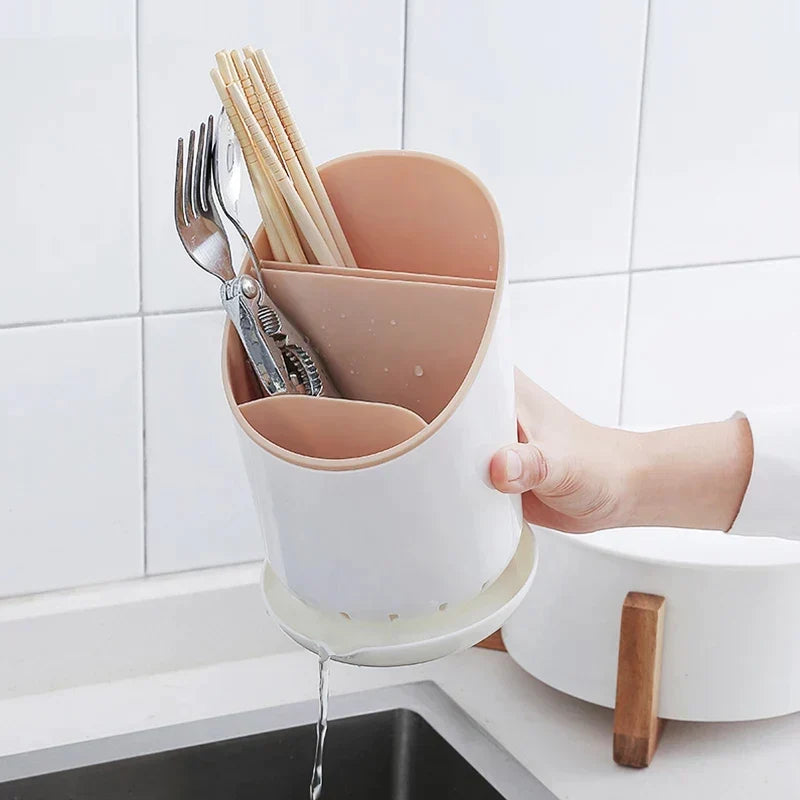 Cutlery Holder With Drainer Viskana