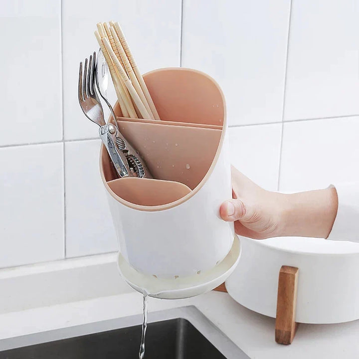 Cutlery Holder With Drainer Viskana