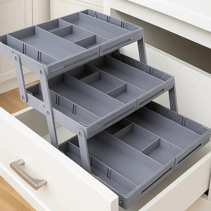 Viskana 3-tier Smart Drawer Organizer – Makes optimal use of storage space