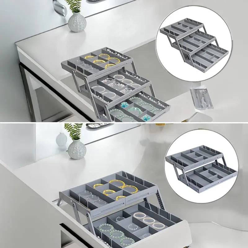 Viskana 3-tier Smart Drawer Organizer – Makes optimal use of storage space
