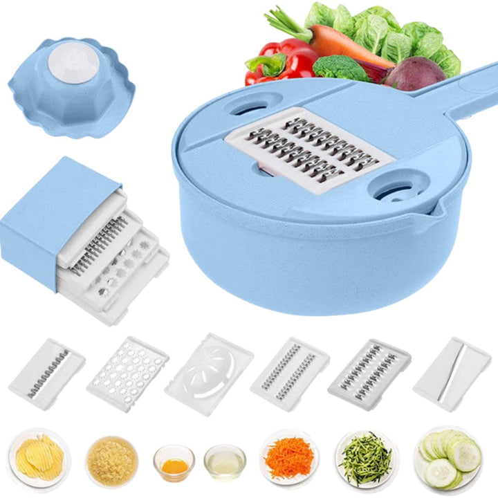 SliceMaster 12-in-1 Vegetable Slicer — Transforms your kitchen into a sparkling clean cooking paradise full of moments of enjoyment | Viskana