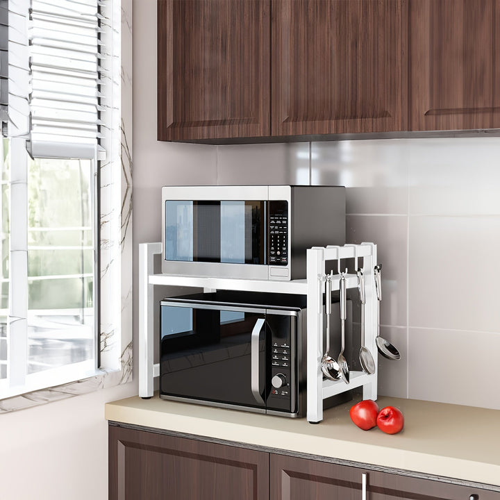 Expandable Microwave Shelf 2 Levels Viskana