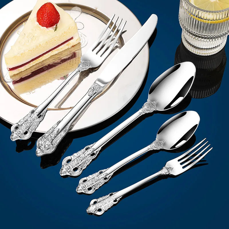 Viskana Luxury Gold Cutlery Set