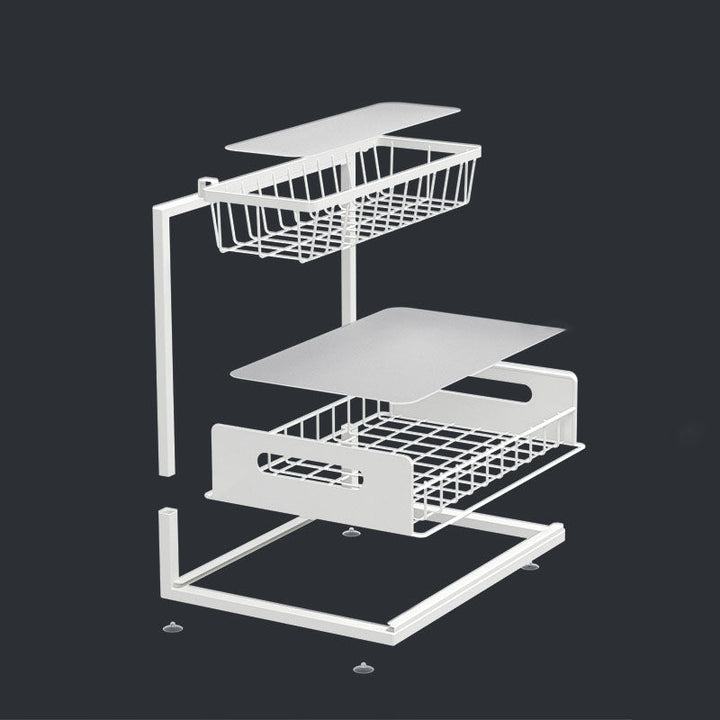 Viskana 丨 Under Sink Kitchen Storage Rack