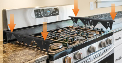 Viskana Stainless Steel Kitchen Stain-Proof Gaps