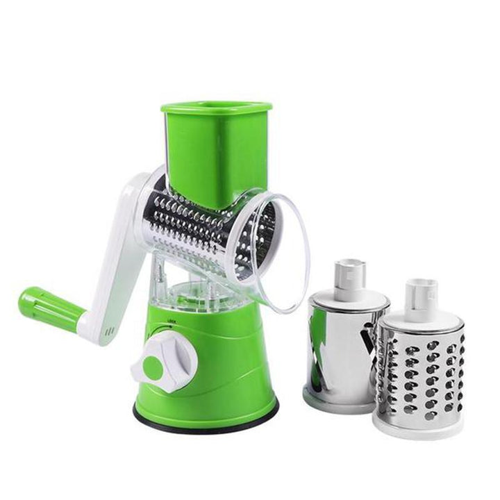 3 in 1 Rotating Cheese Grater Vegetable Cutter