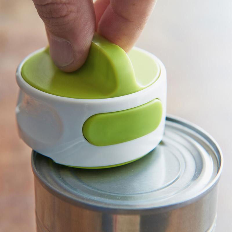 Stainless Steel Can Opener with Comfort Grip Viskana