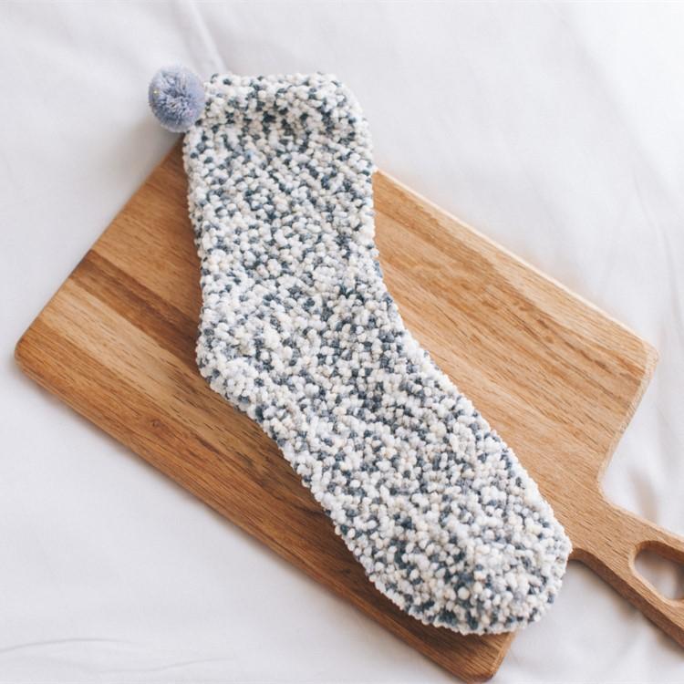 Viskana Coral Fleece Cupcake Socks