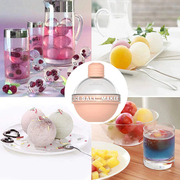 Viskana ROUND SILICONE ICE CREAM MOLD