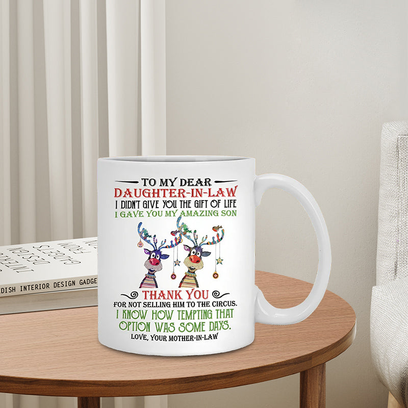 Viskana I have given you my amazing son - Best gift for daughter-in-law mugs