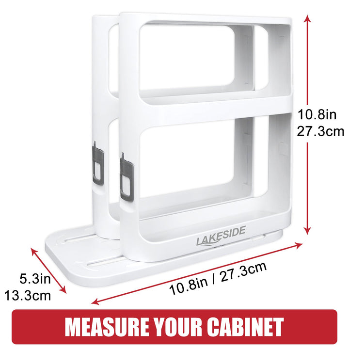 Viskana LAKESIDE™ Rotating Spice Rack Organizer