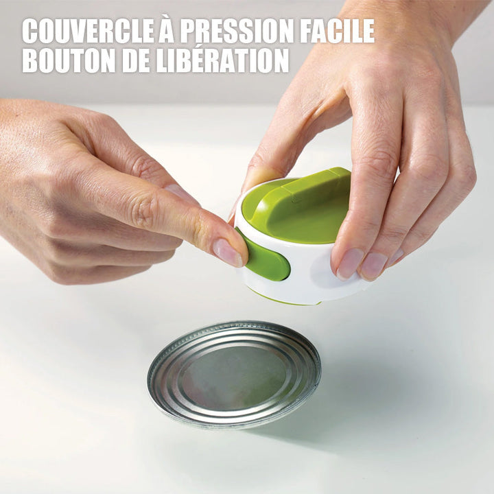 Stainless Steel Can Opener with Comfort Grip Viskana