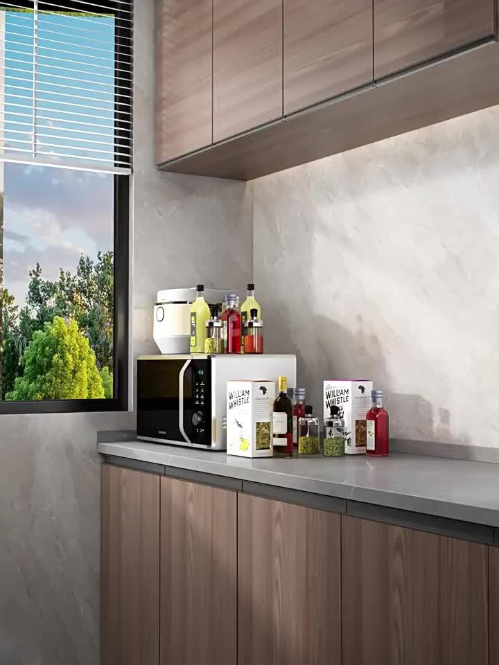 Expandable Microwave Shelf 2 Levels Viskana