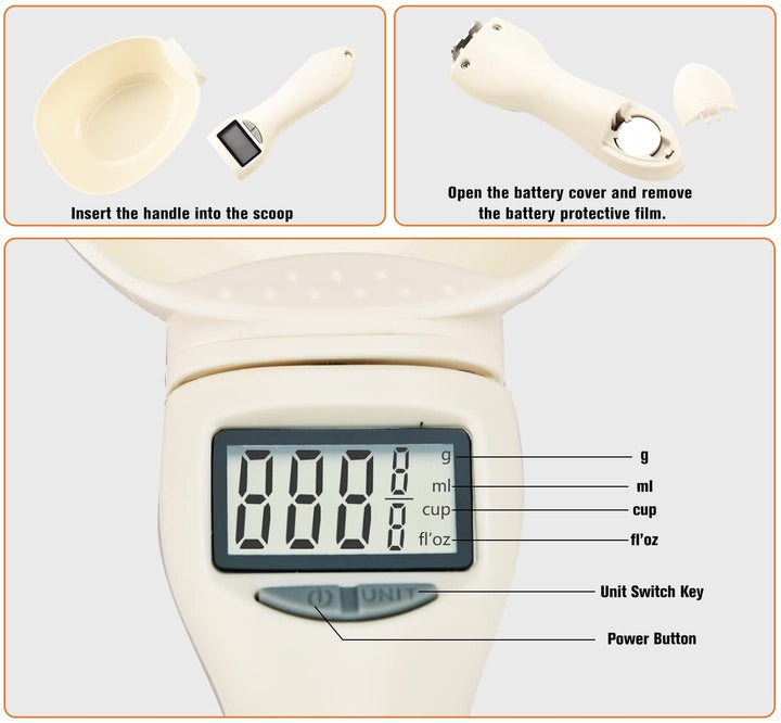 Digital Spoon Scale - Accurate Weighing Viskana