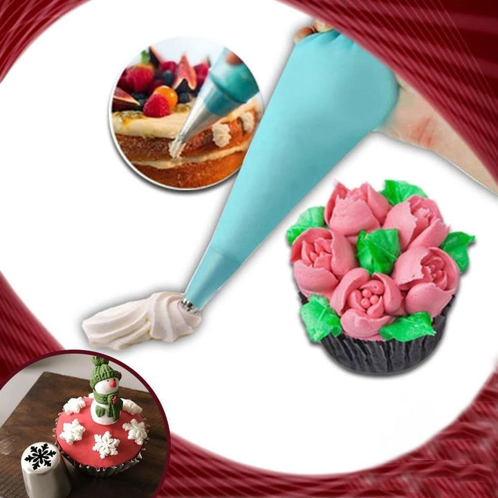 Viskana Christmas Baking Piping Nozzle Set