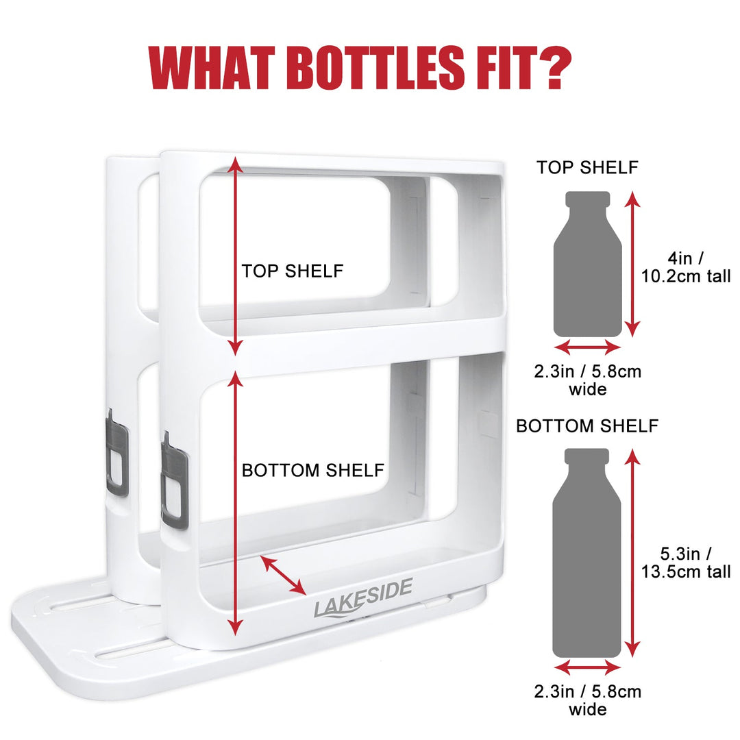 Viskana LAKESIDE™ Rotating Spice Rack Organizer