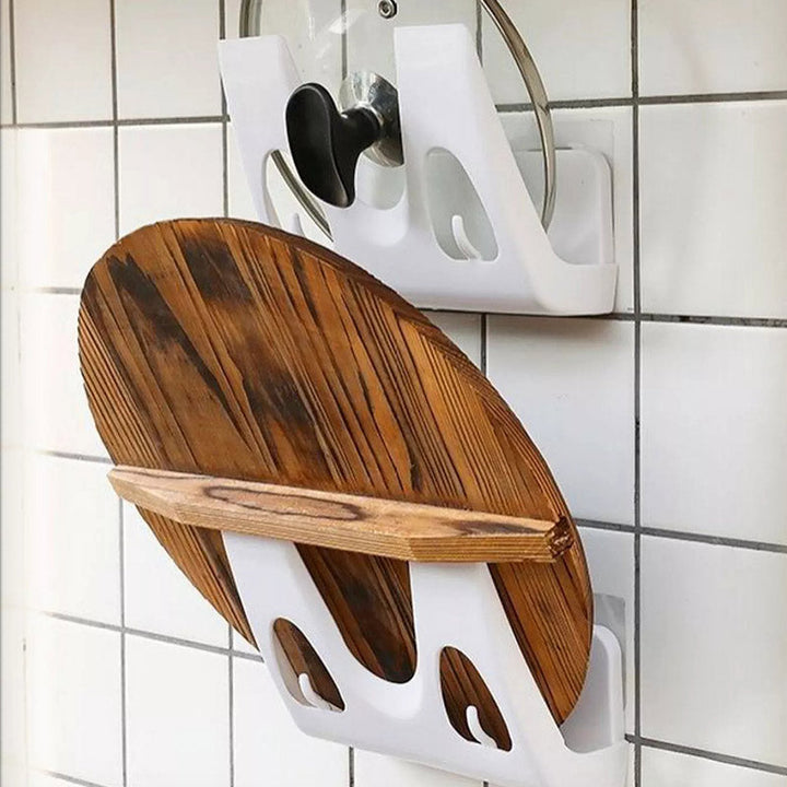 Double Hook Pot Cover Rack Viskana