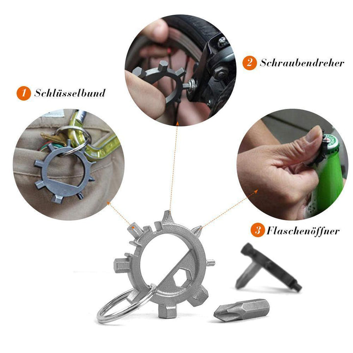 Bequee 12-in-1 Stainless Steel Sun Multi-tool Viskana