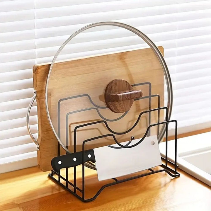 Viskana Neat Stack Plate & Lid Holder