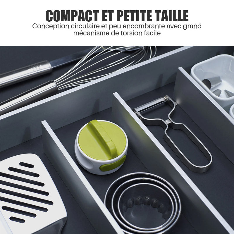 Stainless Steel Can Opener with Comfort Grip Viskana
