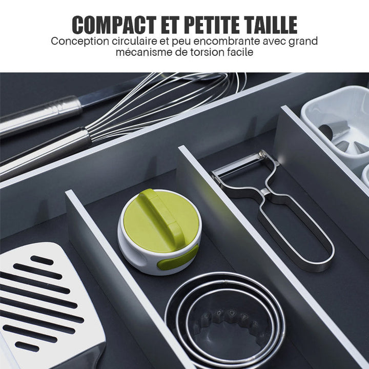 Stainless Steel Can Opener with Comfort Grip Viskana