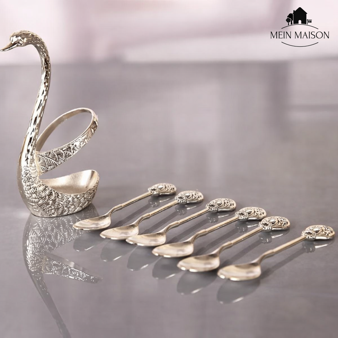 Viskana SwanLuxe – Enhance coffee experiences with stylish swan-shaped spoons