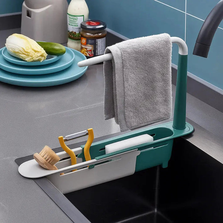 Viskana FlexiRack Pro — Say goodbye to chaos and bacteria for a sparkling clean kitchen! (2 pieces)
