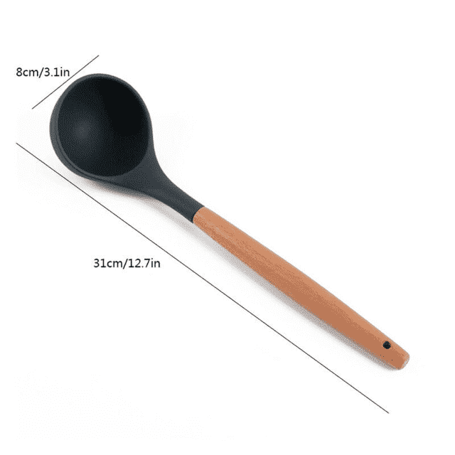 9 Pcs Silicone Kitchen Utensils Set Viskana