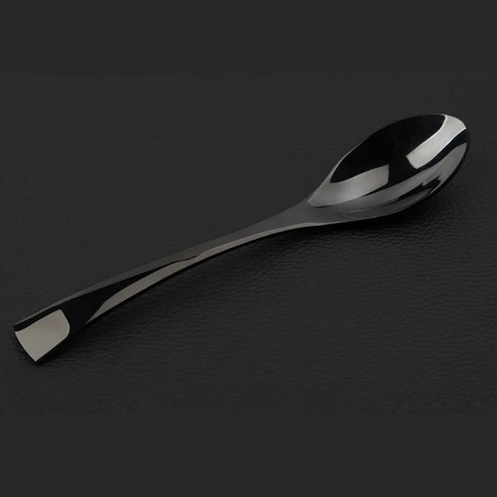Viskana Classical Black Rose Cutlery Set