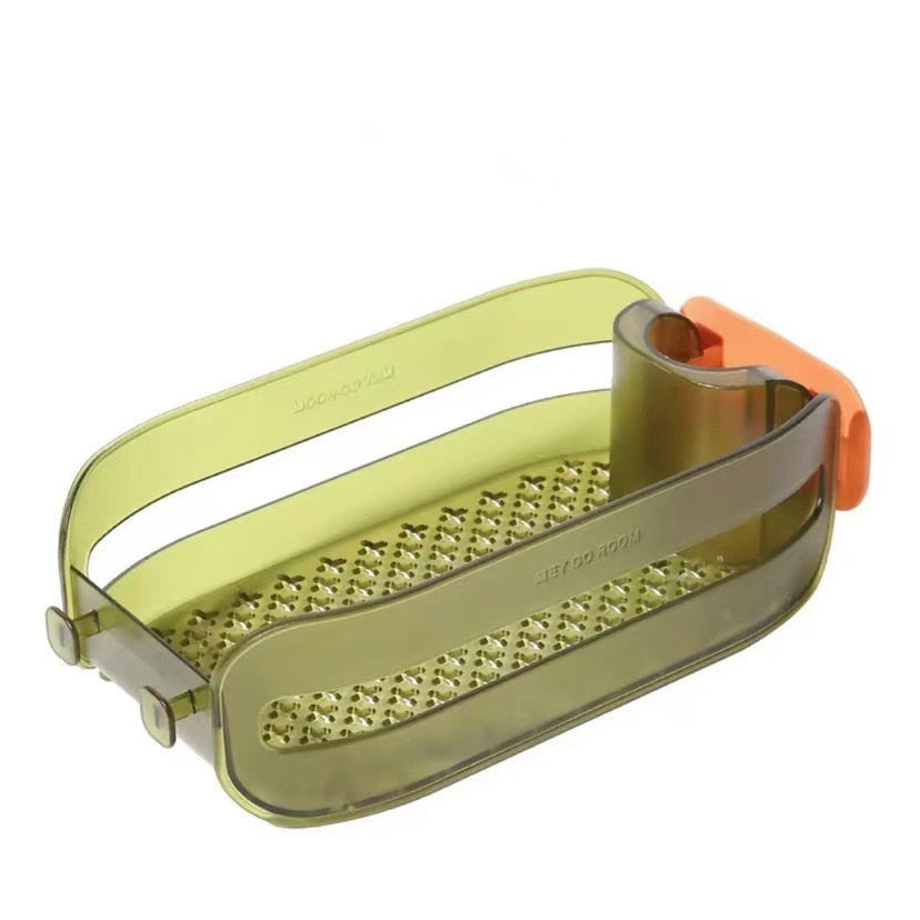 Viskana 2in1 Sponge Holder Sink Organizer Rack