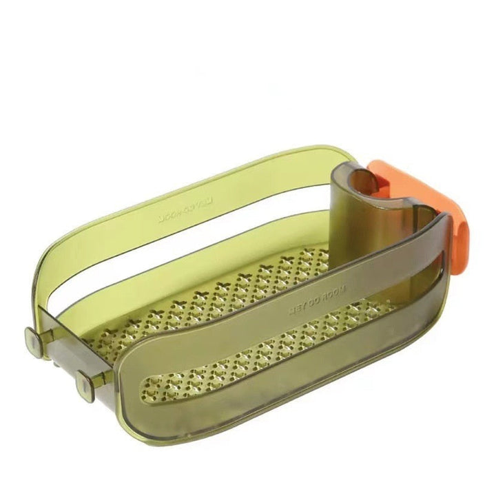 Viskana 2in1 Sponge Holder Sink Organizer Rack