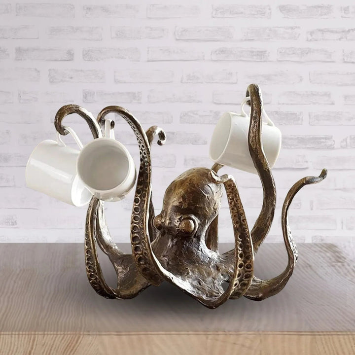 Viskana Octopus Cup Holder Table Decoration Statue