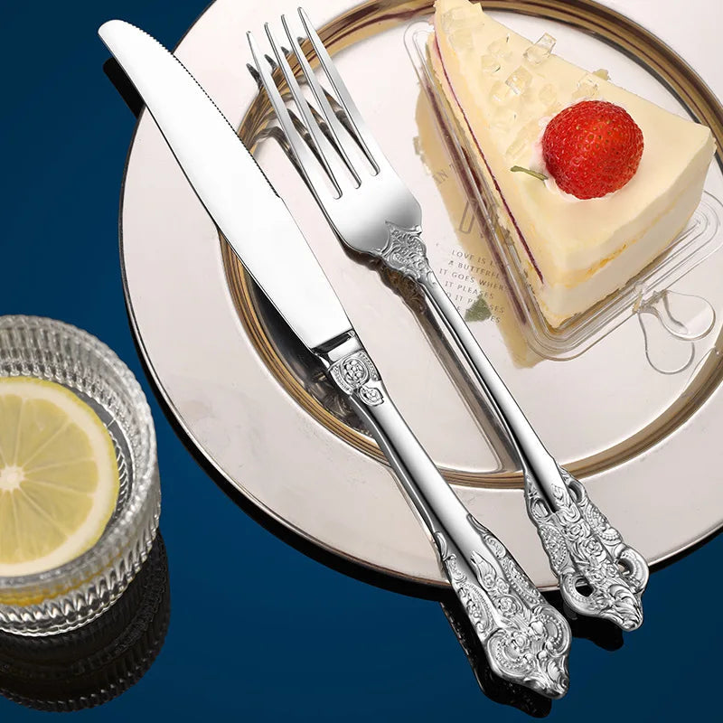 Viskana Luxury Gold Cutlery Set