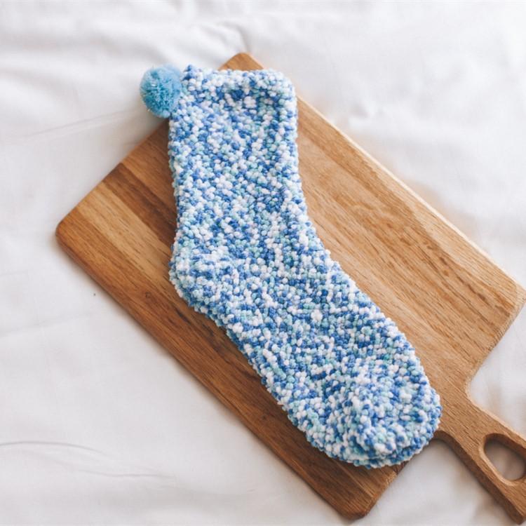 Viskana Coral Fleece Cupcake Socks