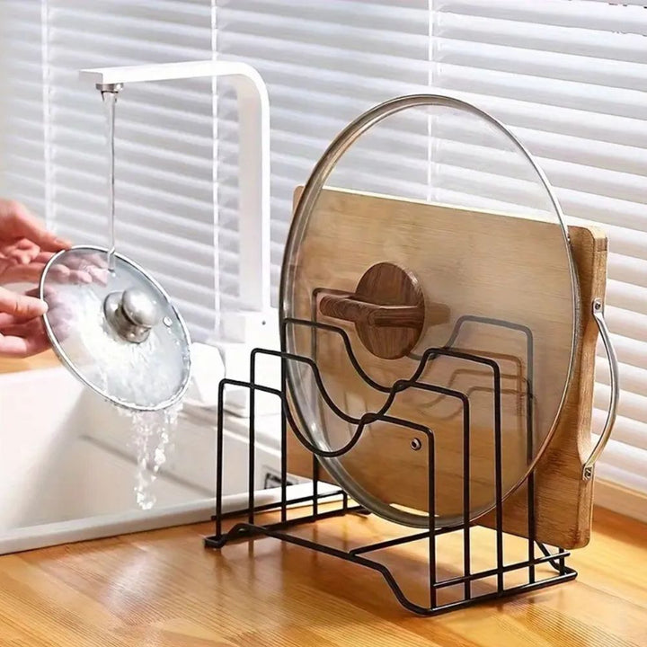 Viskana Neat Stack Plate & Lid Holder
