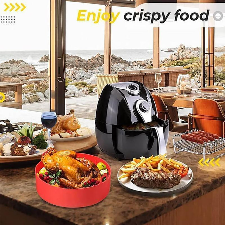 Viskana Hot Air Fryer Tray Easy to Clean Non-Stick Bakeware