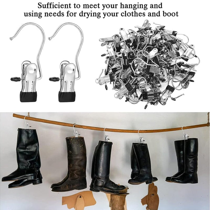 Viskana Hanging hooks/clips in stainless steel
