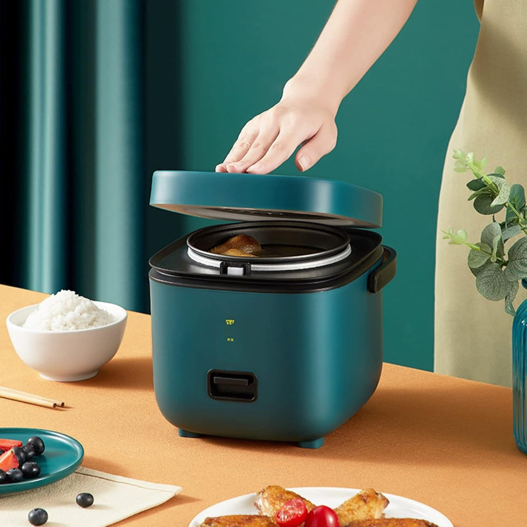 MiniChef 1.2L Rice Cooker – Compact Multicooker with Steaming Function and One-Button Control | Viskana