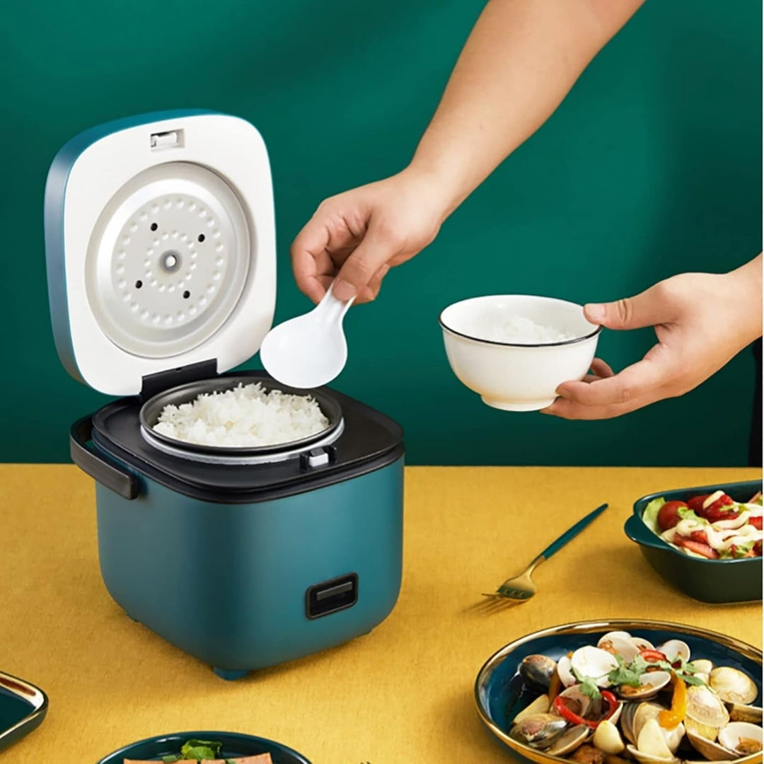 MiniChef 1.2L Rice Cooker – Compact Multicooker with Steaming Function and One-Button Control | Viskana
