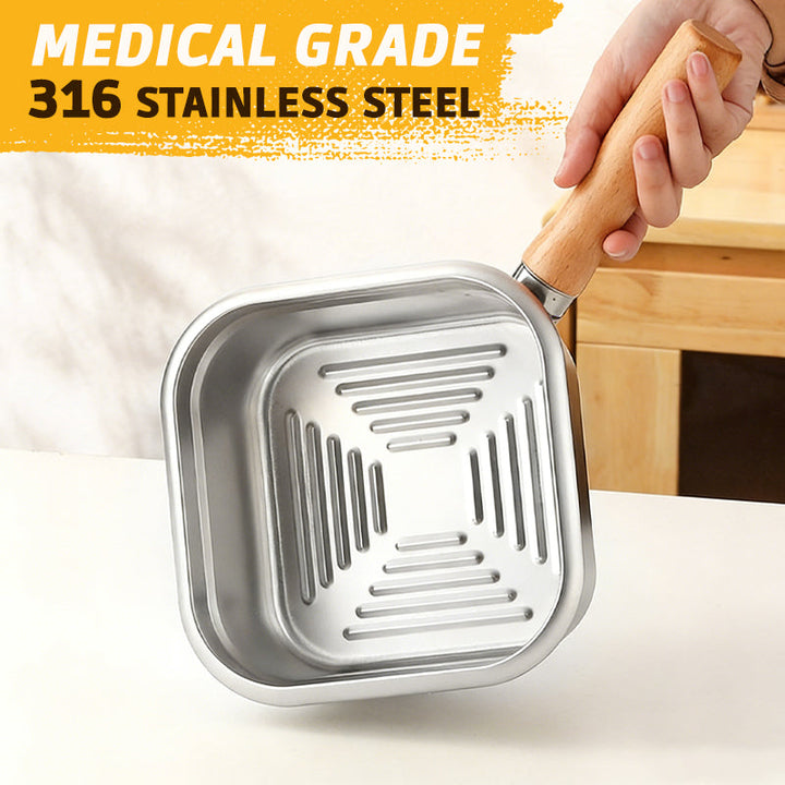 CrispEase Stainless Steel Deep Fryer — Enjoy crispy, healthy meals everywhere at any time completely stress-free! Viskana